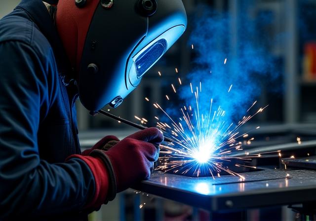 Soldadura TIG de precisión en bastidor